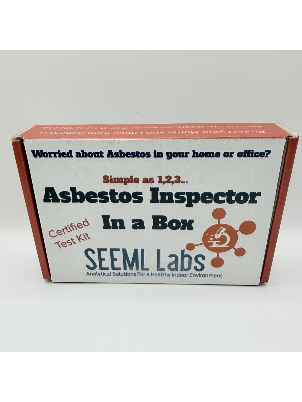 Asbestos Inspector Seeml Lab NVLAP Accredited Lab Analysis Certified Test Kit